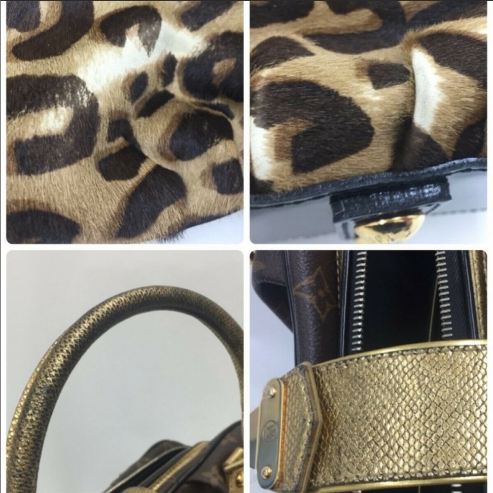 Louis Vuitton Adele leopard Steven spruce bag., very rare, limited edition - Picture 9 of 11
